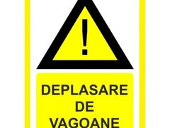 Placute deplasare de vagoane